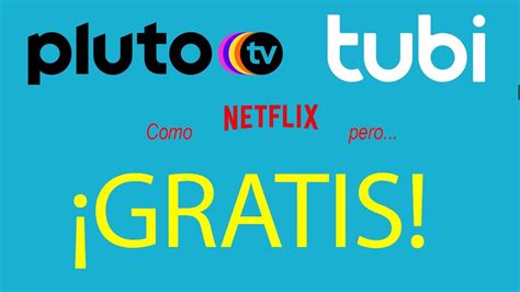 Conoce Pluto TV y Tubi. La competencia de Netflix, ¡pero son